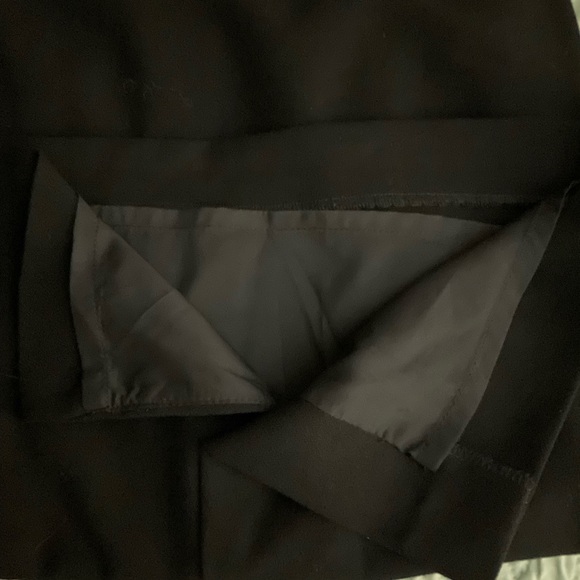 Hobbs Jackie Sheath Dress Ponte Knit Sleeveless Black White‎ Colorblock Size 6 - Picture 12 of 16